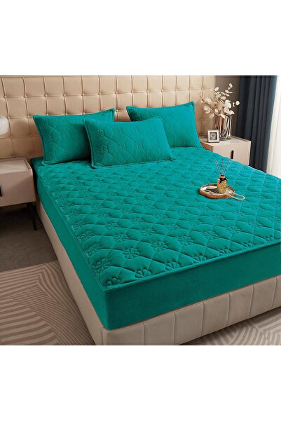 FANE Bed Cover with Elastic 180x200x20 cm + 2 Pillowcases 50x70 cm – Cocolino Material