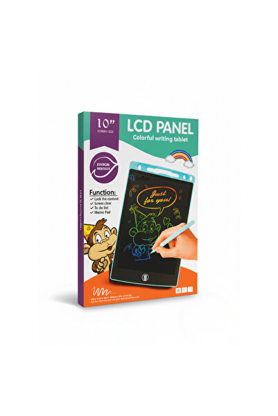 DrKala Tabletă de desen interactivă LCD de 10" – Scriere color și ștergere rapidă