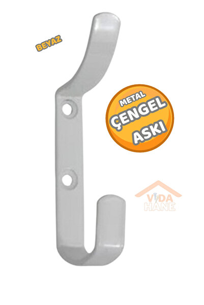 Beşel VİDA HANE METAL ÇENGEL ASKILIK PORTMANTO VESTİYER DOLAP ASKILIĞI