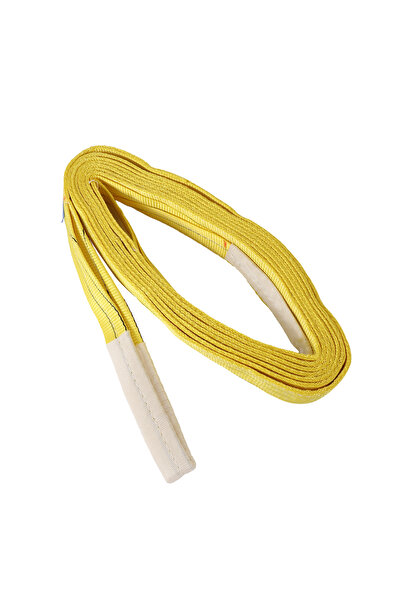 Lawazim Lifting Rope 3Ton 8m Yellow - Heavy Duty Rope for Lifting and Towing