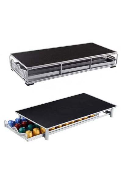 Generic Desktop Coffee Capsule Storage Rack, Large Capacity, Can Accommodate Up To 40