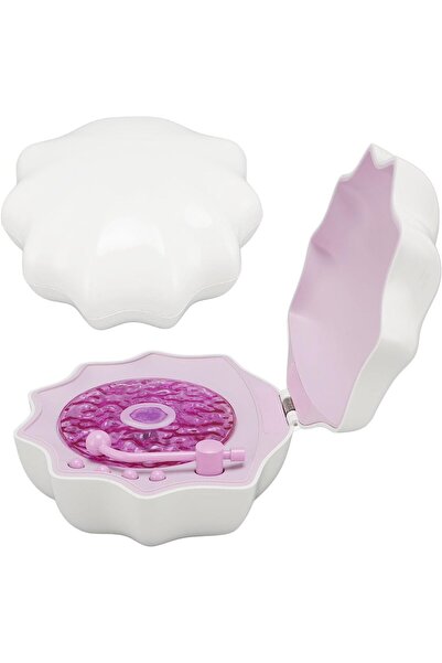 Generic 3-in-1 Shell Bluetooth Speaker Wave Projector Night Light White Noise Machine Ocean Lamp for Room