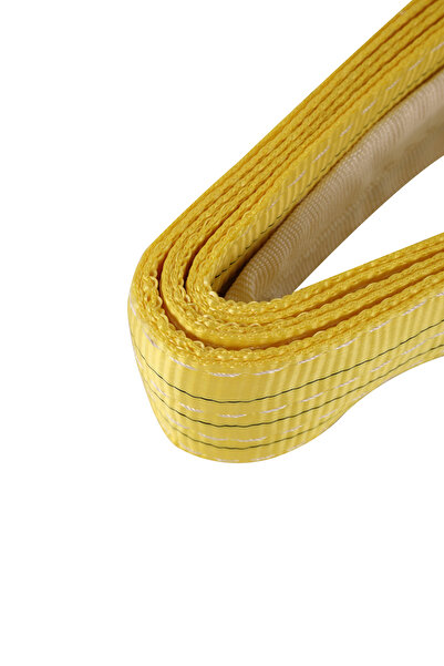 Lawazim Lifting Rope 3Ton 8m Yellow - Heavy Duty Rope for Lifting and Towing