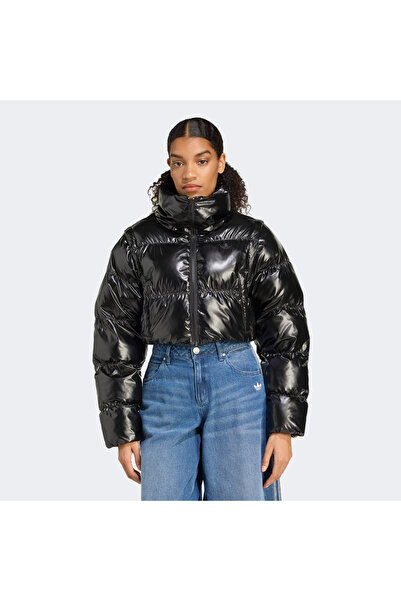 adidas Essential Glossy Puff Women's Black Jacket