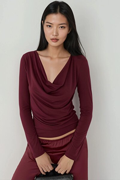 Hiccup Degaje Collar Knitted Top