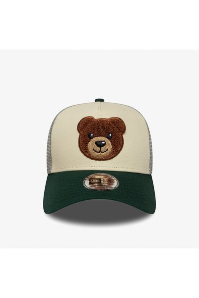 NEW ERA Boucle Bear Trucker Ltcdkg Çocuk Bej Şapka