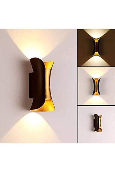 OEM Modern 10W Indoor/Outdoor Wall Light, Up/Down Metal Wall Lamp, 3000K Warm White