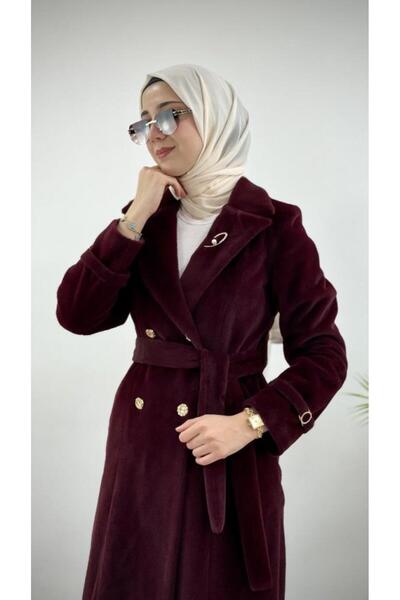 Tebrikler tekstil Women's Winter Stylish and Comfortable Coat Model G4074