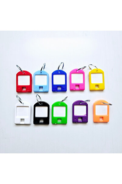 Gen Promosyon 100 Adet Emlakçı Anahtarlık - BEYAZ