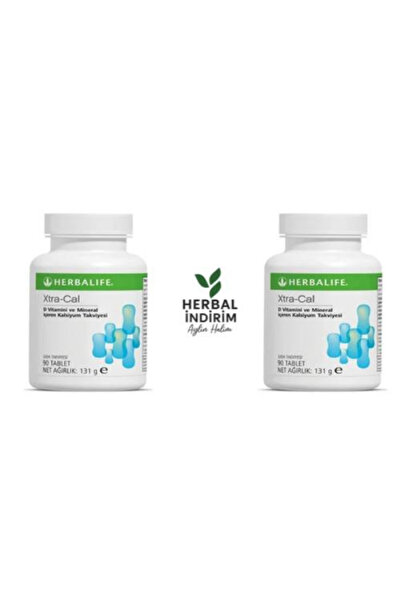 Herbalife Kalsiyum Tablet 2'li Paket (D Vitamini ve Mineral Içerir)