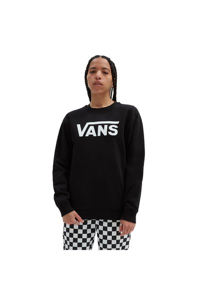 Vans Classic V BFF Crew Kadın Sweatshirt - Siyah