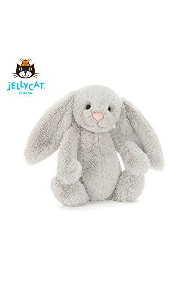 Jellycat أرنب بوني، لون رمادي، لعبة من الفرو، 32 سنتيمترًا