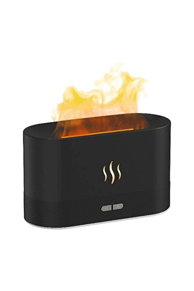 OEM Aromatherapy Diffuser and Humidifier with Flame Effect, 180 ml