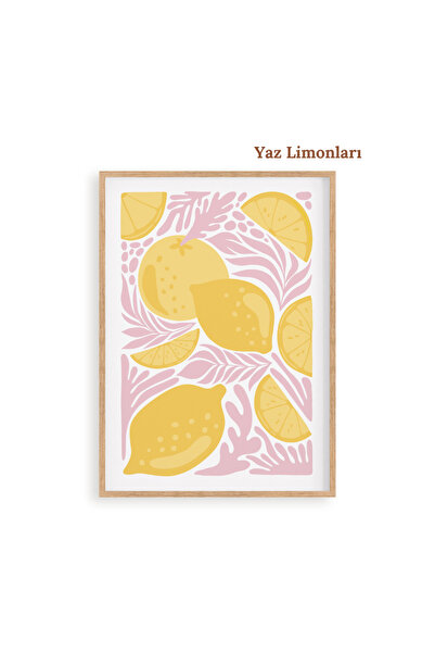 tuvart Sayılarla Boyama Seti Yılbaşı Özel, Aile Seti 30x40cm - Yaz Limonları