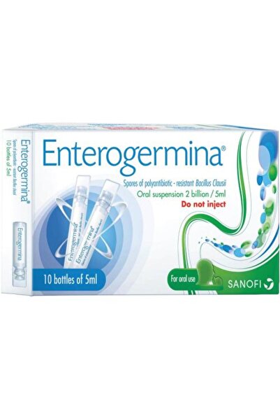 Enterogermina Oral Suspension 2 Billion / 5 ml – 10 Bottles