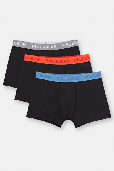 Pull & Bear مجموعة من 3 بوكسرات