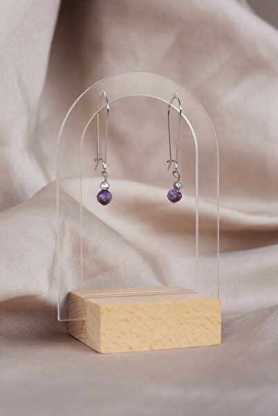 Luna Sugilite Natural Stone Earrings