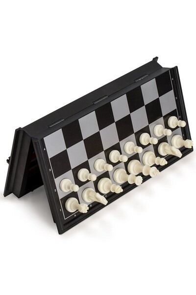 PROCART Magnetic chess, interactive game with 32 pieces, game board 32x32 cm