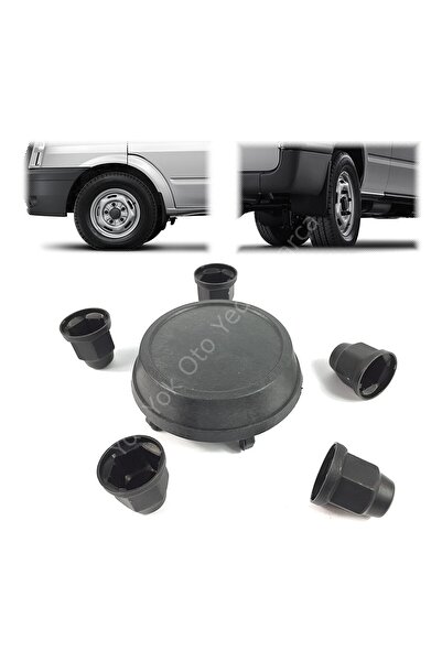 Yerli Ford Transit Jant Göbeği Ve Bijon Somun Kapağı 2001-2014