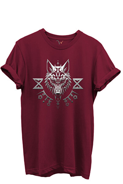 WİDİ Kurt and Turk Special Collection Series-1 Design Printed 100% Cotton T-Shirt