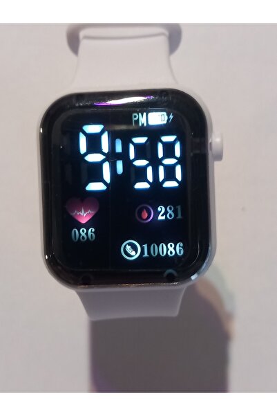 Fashion Johny Electronic Watch for Youth White