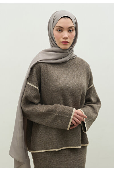 Freshscarfs Nara Cotton Flower Jacquard Shawl Silver