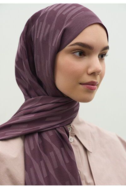 Freshscarfs Nara Cotton Flower Jacquard Shawl Murdum