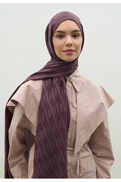 Freshscarfs Nara Cotton Flower Jacquard Shawl Murdum