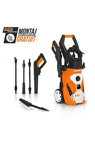 RURIS Aparat de spălat cu presiune CleanPowerJet 1500, 2000W, 160 bar, 7,5 L/...
