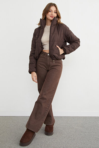 Fulla Moda Μπουφάν με ελαστική μέση