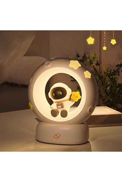 NALACAL Astronaut LED Bedside Night Light for Kids, USB Rechargeable Touch La...
