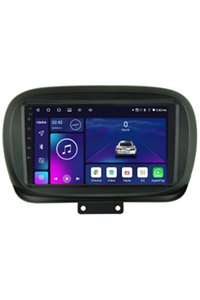 Clarion Dedicated Navigation for Fiat 500X (2014+) - 9 inch, 4GB RAM, 64GB