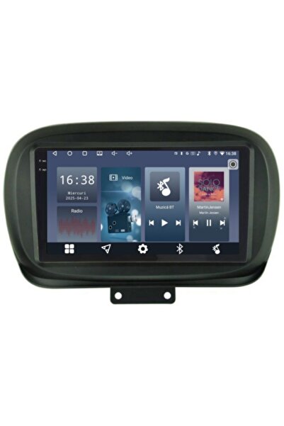 Piloton Navigație pentru Fiat 500 X (după 2014) — 9 inch, 2GB RAM, 32GB, Quad Core