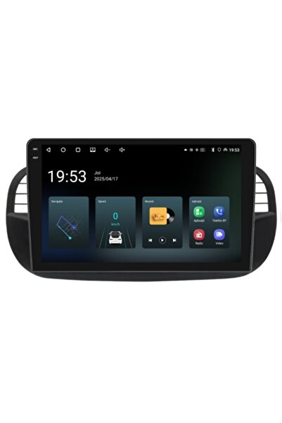 Piloton Navigație dedicată pentru Fiat 500 (2007-2015) 9 inch, 4 GB RAM, 64 GB