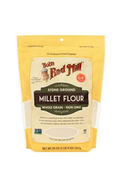 YABANEEZ دقيق الدخن (خالي من الغلوتين) "مطحنة بوب الحمراء"