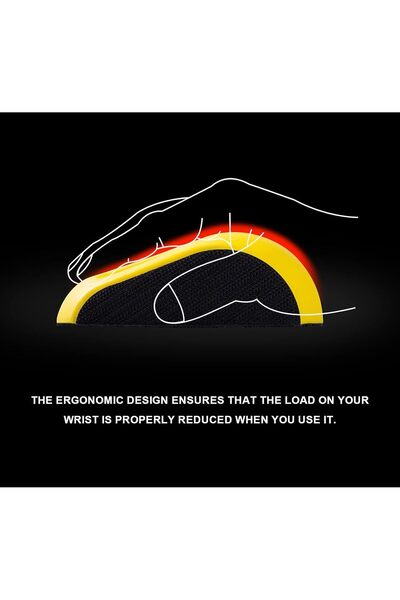 EXCEFORE 5-inch Hook and Loop Hand Sanding Blocks (Round + Mouse), 2 PCS