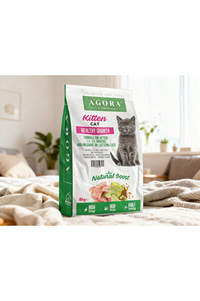 Agora CAT KITTEN - Complete food for kittens (1–12 months), for healthy growth 8Kg
