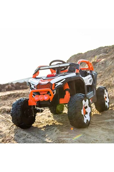 SMART CHILD Electric 4-Wheel Ride-On Toy Car Off-Road Baby Car with Remote and Batteries