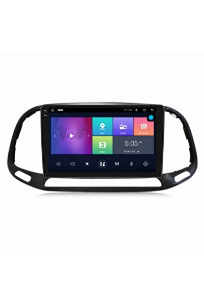 Piloton Dedicated Navigation for Fiat Doblo 2 Facelift (2015-2019) — 2K, 4GB RAM, 64GB, Octa-Core