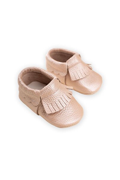 Cigit Leather baby shoes size 17-21 powder
