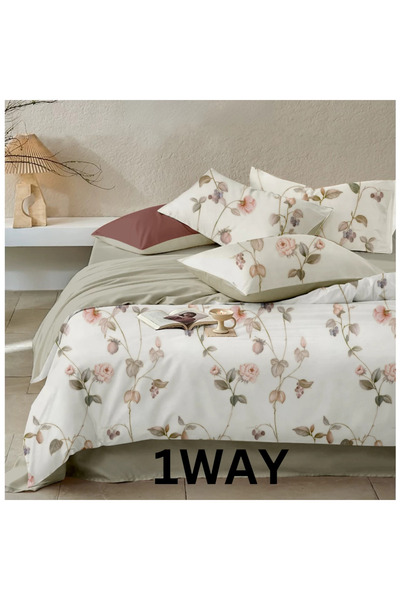 1way Double bed sheet set, 4 pieces, without filling