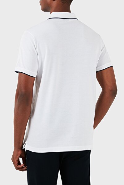 PAUL&SHARK MEN'S KNITTED POLOSHIRT C.WCOTTON