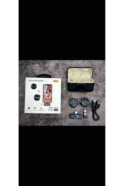 M.A&F's M.A&F Wireless Lavalier Microphone - Mini Lapel Mic with Charging Case