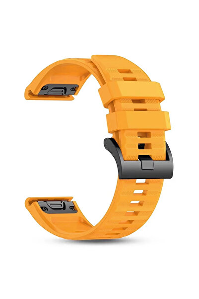 CaseOnn Garmin fenix 8 - 51 mm, Solar, Sapphire Quick Fit Uyumlu Yedek Siliko...