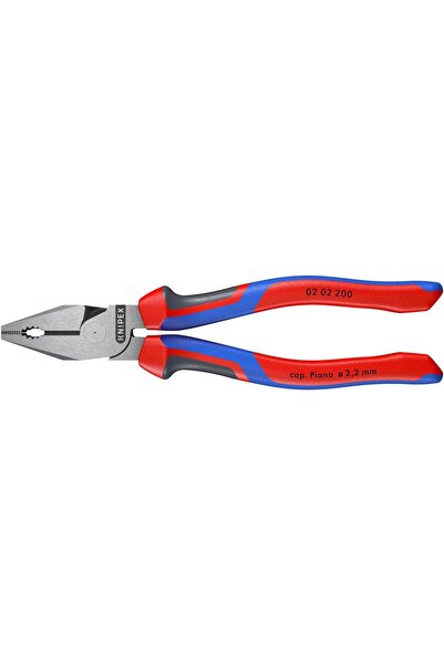 Knipex High Leverage Combination Pliers, Multi-Component (202200), 8 in