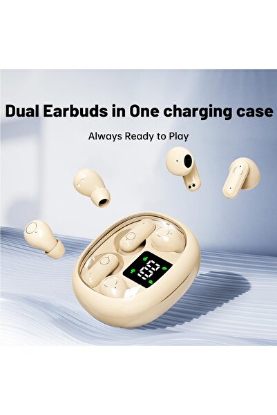 Generic Wireless Bluetooth Headset,Tiny Size Invisible Earbuds,Sleep and Sports Earphones Set, 2 Pairs, Mini