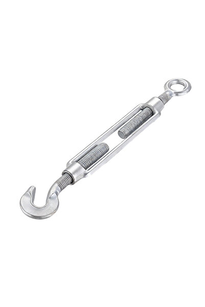 Lawazim مشبك ربط خطافي وعين ١٤ مم - شد سلك من الفولاذ المقاوم للصدأ