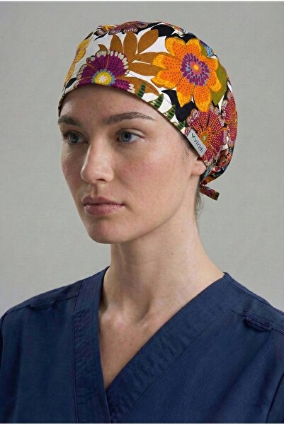 Viridi Medical Fashion BOHEM DESEN CERRAHİ KLASİK BONE
