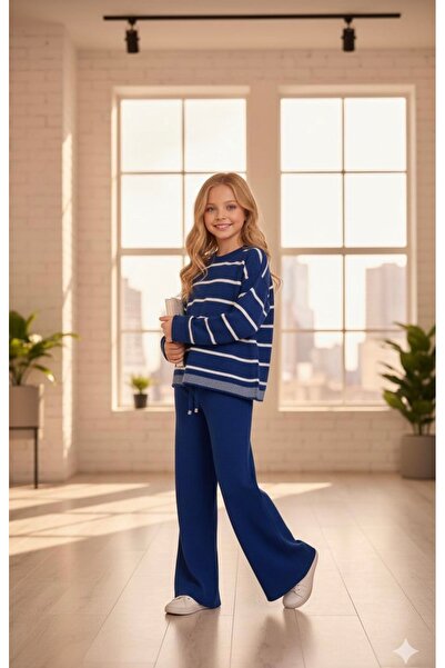 ADA YILDIZ KİDS Kız Çocuk Triko Kazak Pantolon Takım 6/14 Years