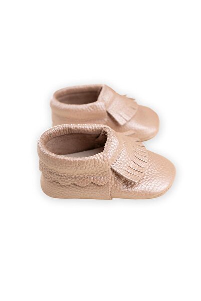 Cigit Leather baby shoes size 17-21 powder